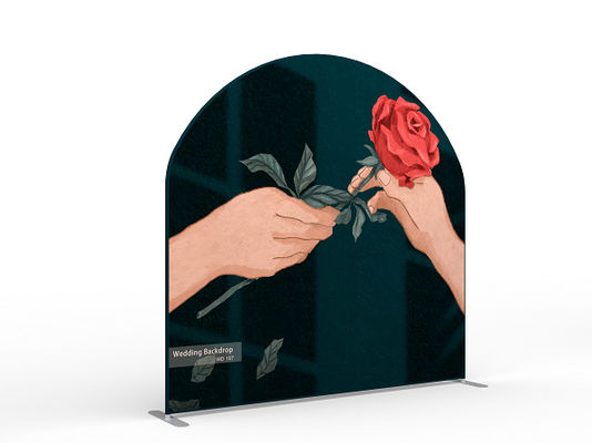 بک دراپ شخصی سازی شده 7 فوتی دیوار طاق برای جشن تولد بک دراپ طاقی دو طرفه