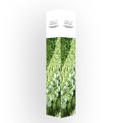 بک دراپ با نور پس زمینه لوله آلومینیومی 10x20 پس زمینه نمایش تجاری قابل حمل