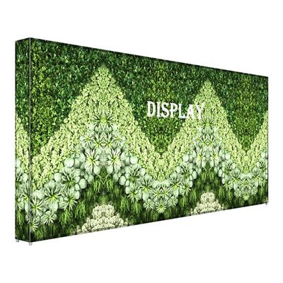 بک دراپ با نور پس زمینه لوله آلومینیومی 10x20 پس زمینه نمایش تجاری قابل حمل
