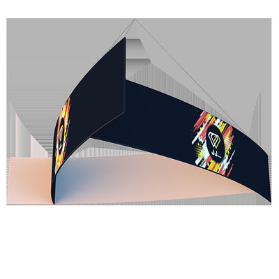 EZ Sky Tube Pinwheel Trade نمایش بنرهای آویزان از روگذر 48Ibs