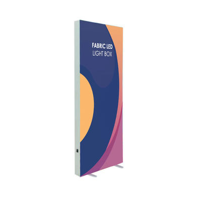 85 X 200cm دو طرفه پاپ آپ نمایشگاه جعبه نور SEG برای نمایشگاه تجاری