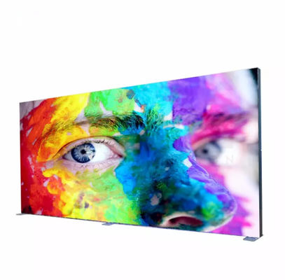 نمایش غرفه نمایشگاهی دو طرفه SEG Light Box Trade Show 1000x2200x80mm برای غرفه نمایشگاهی