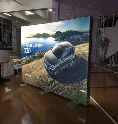 جعبه نور نساجی بدون قاب SEG قاب آلومینیومی قاب LED Light Box 800x2000x80mm