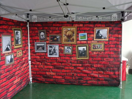 چادر سایبان تبلیغاتی 8x8ft در فضای باز 10X10ft چادر سایبان پاپ آپ آسان