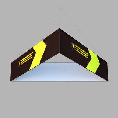 بنرهای کششی نمایشگاه 20ft Tension Fabric 60IN بنرهای پاپ آپ PSD نمایشگاه
