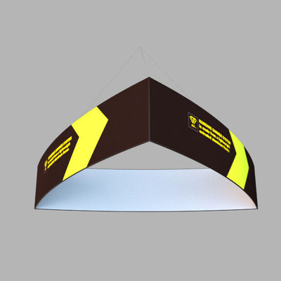 بنرهای آویزان برای نمایشگاه ها طراحی غرفه نمایشگاهی پاپ آپ پایین چاپ شده 6 فوت 8 فوت